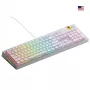 Mehāniska pilna izmēra (100%) vadu tastatūra GLORIOUS GMMK 3 HE — balta, USB, QWERTY, RGB