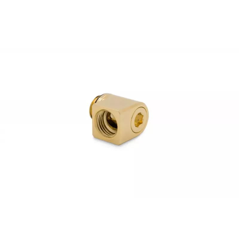 Savienotājs EK Water Blocks Brass Gold 20.8mm Augstums 1.65cm Diametrs