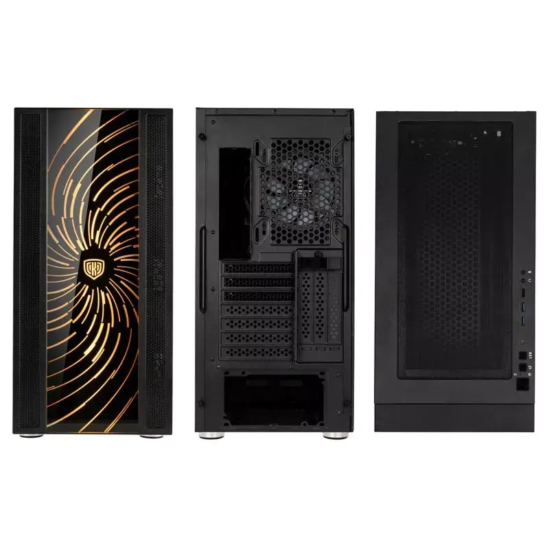 PC korpuss Kolink Unity Adapt Midi Tower melns