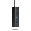Axagon HUE-S2BP 4x USB 3.0 UZLĀDES centrmezgls ar 1,2 m kabeli un maiņstrāvas adapteri