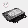 Axagon RHD-435 kronšteins 4x 2,5 collu vai 2x 2,5 collu HDD/SSD un 1x 3,5 collu HDD ievietošanai 5,25 collu nodalījumā, metāla