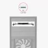 Axagon RHD-435 kronšteins 4x 2,5 collu vai 2x 2,5 collu HDD/SSD un 1x 3,5 collu HDD ievietošanai 5,25 collu nodalījumā, metāla