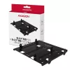 Axagon RHD-435 kronšteins 4x 2,5 collu vai 2x 2,5 collu HDD/SSD un 1x 3,5 collu HDD ievietošanai 5,25 collu nodalījumā, metāla
