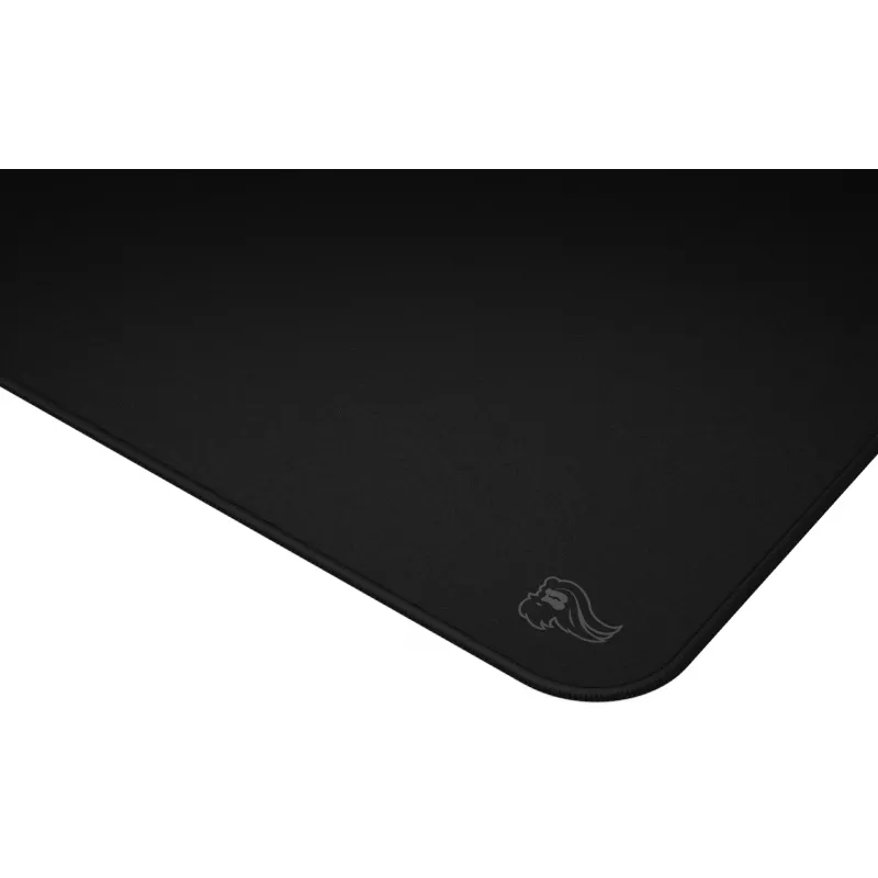 Glorious Gaming Glorious Heavy XL - 18x16 collas, melns, vienkrāsains, audums, gumija, neslīdoša pamatne, spēļu peles paliktnis
