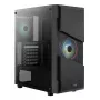 Aerocool Menace Saturn RGB Midi Tower melns