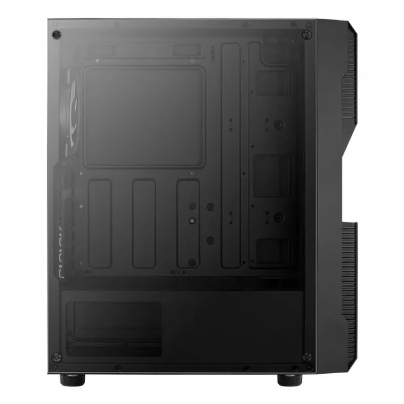 Aerocool Menace Saturn RGB Midi Tower melns