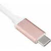 USB-C uz HDMI video adapteris SILVERSTONE EP08 (USB-C 3.1, HDMI) Rozā