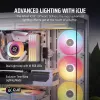CORSAIR Icue Link Lx140-r RGB 140mm Pwm Reverse Fans Starter Kit - balts