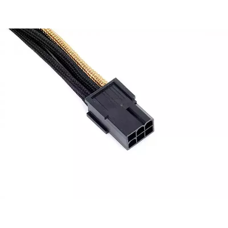 Barošanas vads PCI-E 6-pin Silverstone PP07-IDE6BG 0.3 m