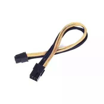 Barošanas vads PCI-E 6-pin Silverstone PP07-IDE6BG 0.3 m