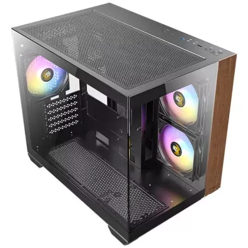 PC Case Antec CX600M Midi Tower Melns, Wood
