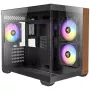 PC Case Antec CX600M Midi Tower Melns, Wood
