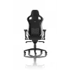 PC spēļu krēsls noblechairs EPIC — polsterēts sēdeklis, maks. slodze 120 kg, augstums 131–141 cm, sēdekļa platums 56 cm, ritentiņi
