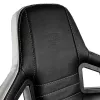 PC spēļu krēsls noblechairs EPIC — polsterēts sēdeklis, maks. slodze 120 kg, augstums 131–141 cm, sēdekļa platums 56 cm, ritentiņi