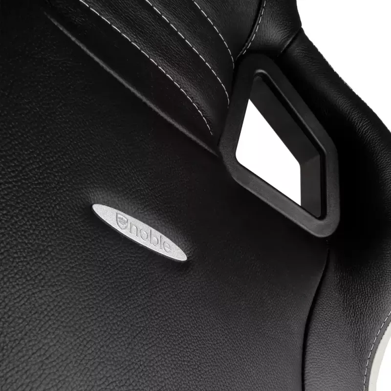 PC spēļu krēsls noblechairs EPIC — polsterēts sēdeklis, maks. slodze 120 kg, augstums 131–141 cm, sēdekļa platums 56 cm, ritentiņi