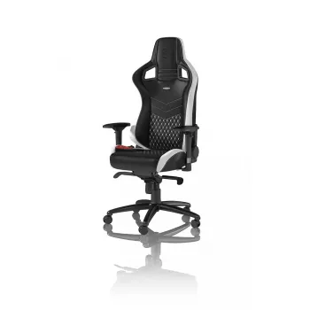 PC spēļu krēsls noblechairs EPIC — polsterēts sēdeklis, maks. slodze 120 kg, augstums 131–141 cm, sēdekļa platums 56 cm, ritentiņi