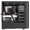 PC korpuss Silverstone SETA D1 Midi Tower melns