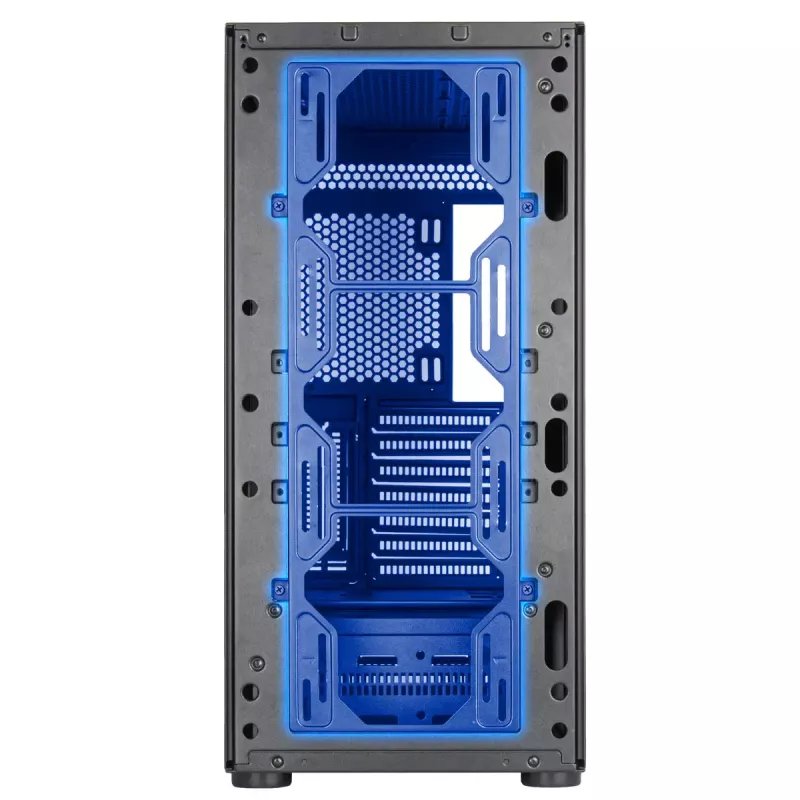 PC korpuss Silverstone SETA D1 Midi Tower melns