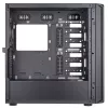 PC korpuss Silverstone SETA D1 Midi Tower melns