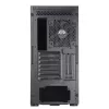 PC korpuss Silverstone SETA D1 Midi Tower melns