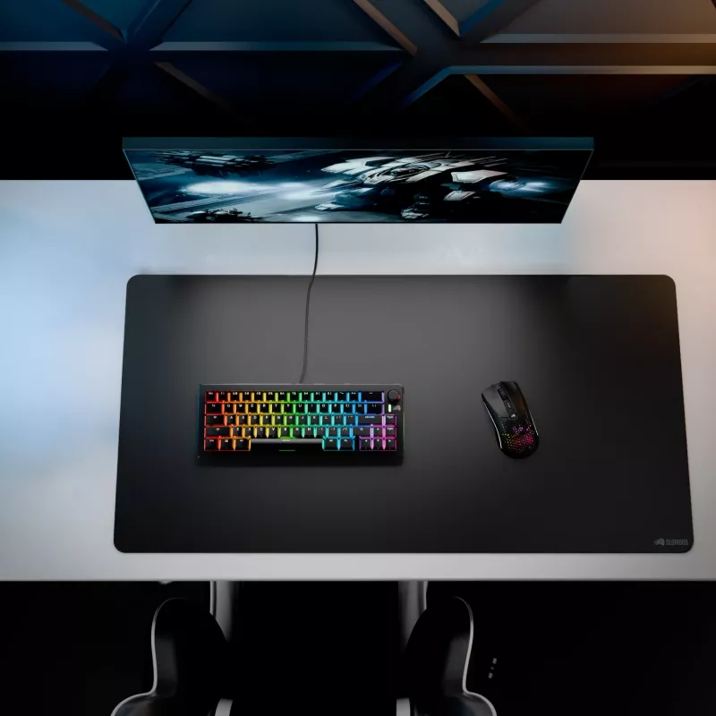Peļu paliktnis Glorious Gaming Glorious pele Pad 2 XXL Edgeless Melns