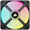 CORSAIR Qx RGB sērijas Icue Link Qx120 RGB 120 mm magnētiskā kupola RGB ventilatora sākuma komplekts