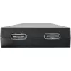 InLine USB 3.2 Gen.1 centrmezgls, USB-C uz 2 portiem USB-C un 3 portiem USB-A, ar barošanas bloku