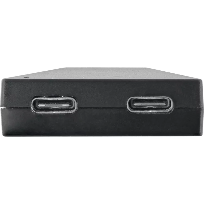 InLine USB 3.2 Gen.1 centrmezgls, USB-C uz 2 portiem USB-C un 3 portiem USB-A, ar barošanas bloku