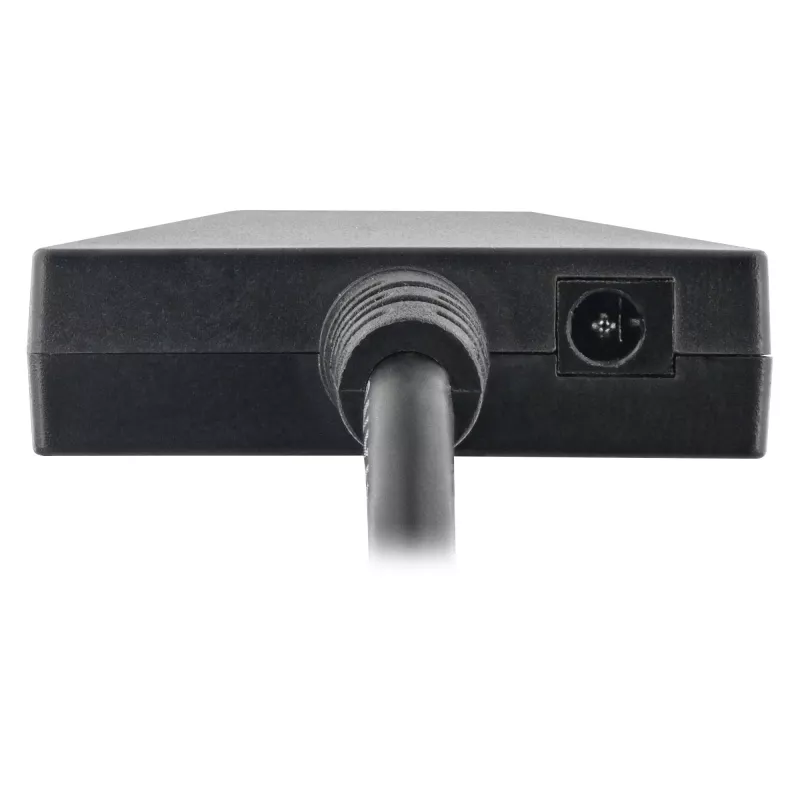 InLine USB 3.2 Gen.1 centrmezgls, USB-C uz 2 portiem USB-C un 3 portiem USB-A, ar barošanas bloku