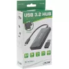 InLine USB 3.2 Gen.1 centrmezgls, USB-C uz 2 portiem USB-C un 3 portiem USB-A, ar barošanas bloku