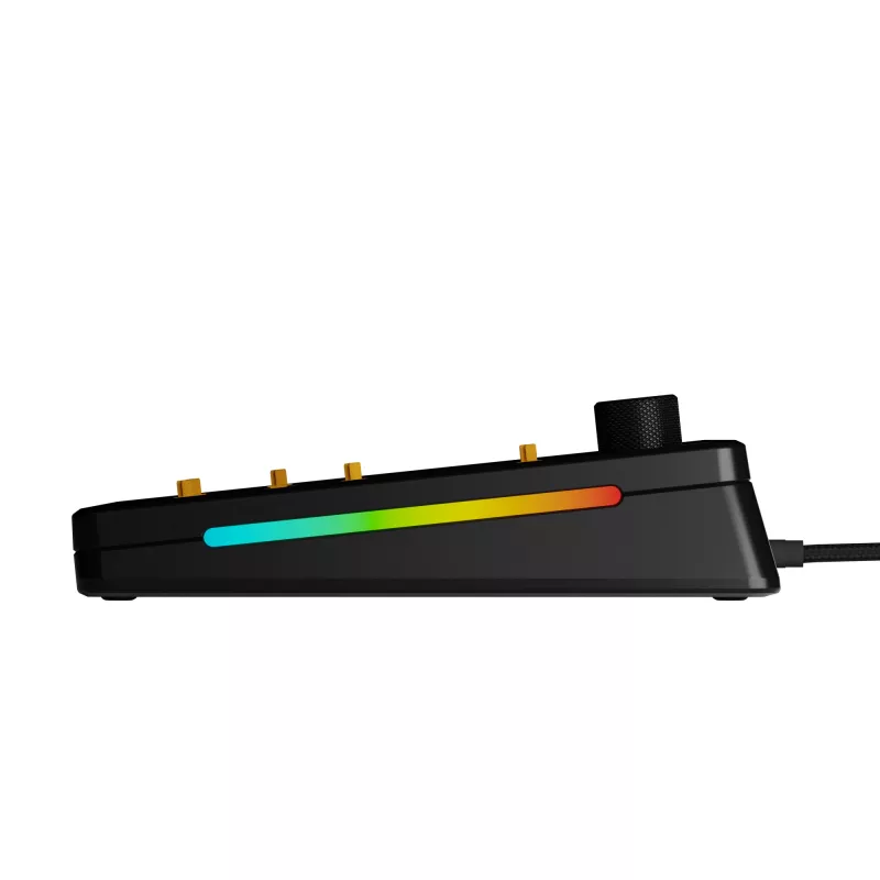 Mehāniskā tastatūra GLORIOUS GMMK 3 PRO 75% Barebones vadu USB, RGB, melna, 2 m kabelis