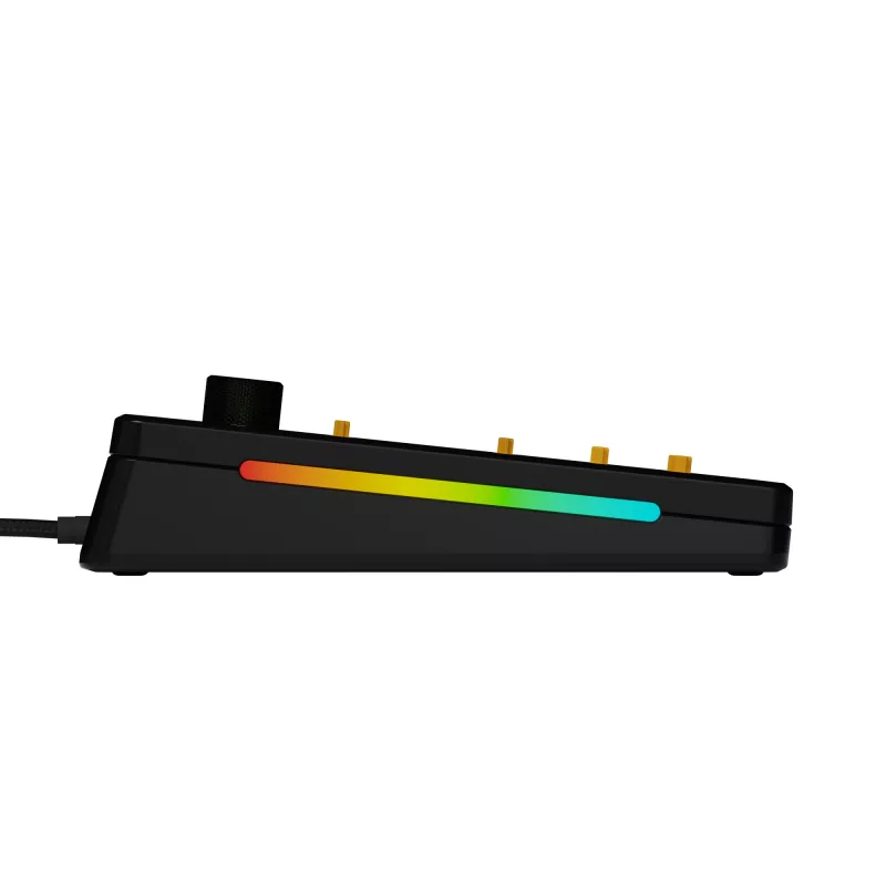Mehāniskā tastatūra GLORIOUS GMMK 3 PRO 75% Barebones vadu USB, RGB, melna, 2 m kabelis