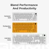 Mehāniskā tastatūra GLORIOUS GMMK 3 PRO 75% Barebones vadu USB, RGB, melna, 2 m kabelis