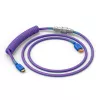 Spirālveida USB kabelis GLORIOUS GMMK Nebula 1,5 m RGB tastatūrām
