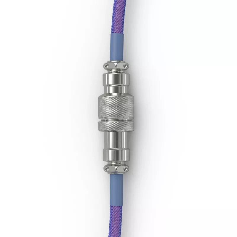 Spirālveida USB kabelis GLORIOUS GMMK Nebula 1,5 m RGB tastatūrām