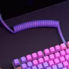 Spirālveida USB kabelis GLORIOUS GMMK Nebula 1,5 m RGB tastatūrām