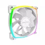 Fan Montech RX120 PWM 12 cm 800-1600 RPM 27 dB balta