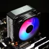 Heatsink Jonsbo CR-1200E 9.2 cm 2000 RPM melns