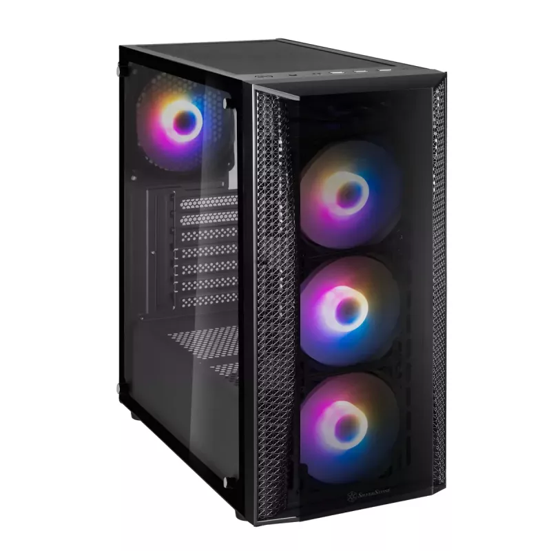 PC Case Silverstone FARA B1 PRO Tower Melns