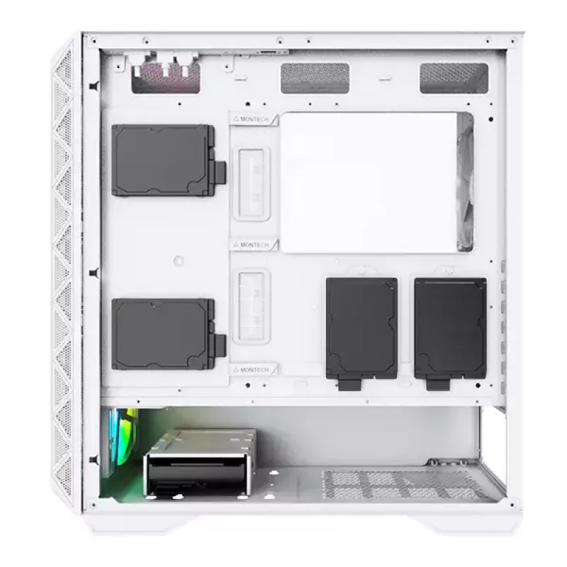 PC korpuss Montech AIR 903 MAX Midi Tower balts
