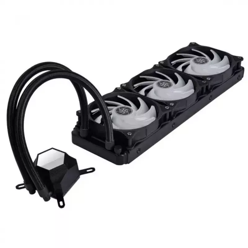 Daudzfunkcionāls šķidruma dzesētājs Silverstone SST-PF360-ARGB-V2 12 cm Melns