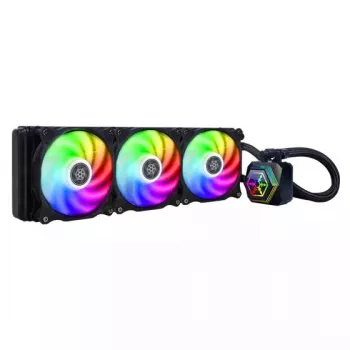Daudzfunkcionāls šķidruma dzesētājs Silverstone SST-PF360-ARGB-V2 12 cm Melns
