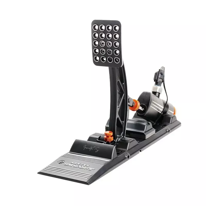 Asetek Invicta S sim racing gāzes un bremžu pedāļu komplekts — modelis 40-010-0010006