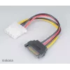 Akasa SATA uz 4‑kontaktu Molex adapteris AK‑CBPW03‑KT02 15 cm kabelis, komplektā 2 gab.