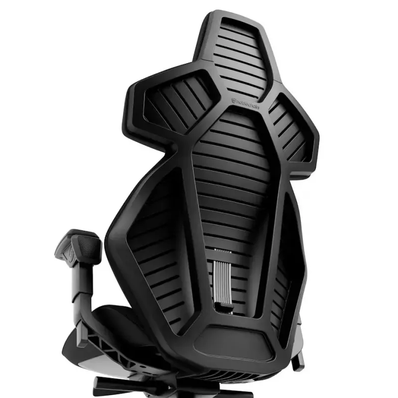 PC spēļu krēsls noblechairs DAWN — polsterēts sēdeklis, maks. svars 110 kg, sēdekļa platums 53 cm, melns