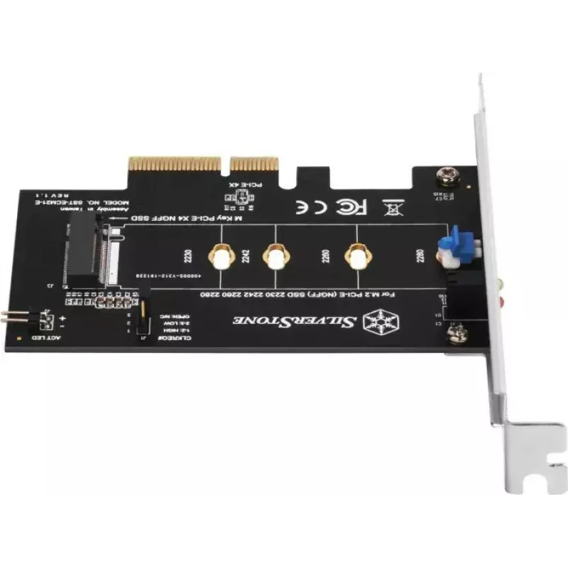 PCIe adapteris SILVERSTONE SST-ECM21-E — PCIe 4.0 atbalsts