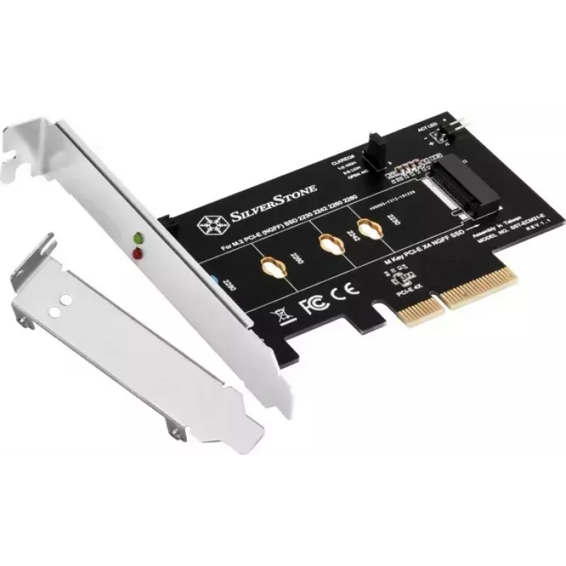 PCIe adapteris SILVERSTONE SST-ECM21-E — PCIe 4.0 atbalsts