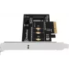 PCIe adapteris SILVERSTONE SST-ECM21-E — PCIe 4.0 atbalsts