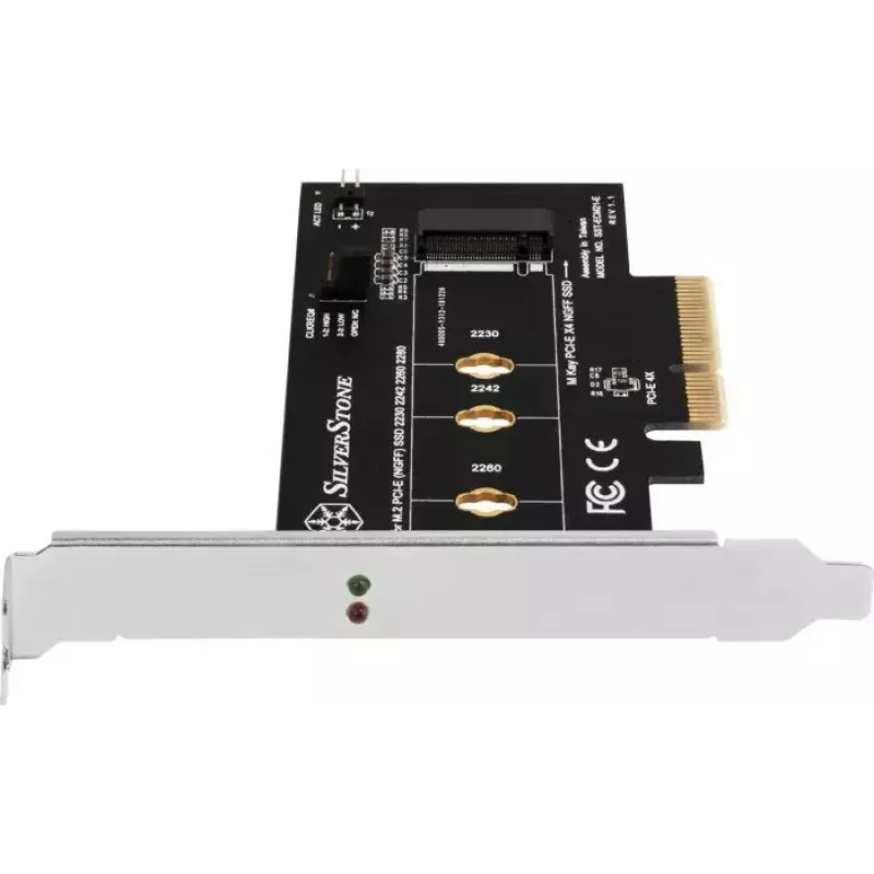 PCIe adapteris SILVERSTONE SST-ECM21-E — PCIe 4.0 atbalsts