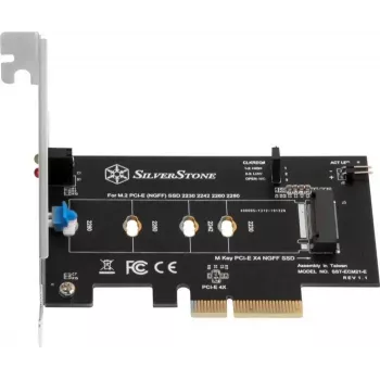 PCIe adapteris SILVERSTONE SST-ECM21-E — PCIe 4.0 atbalsts
